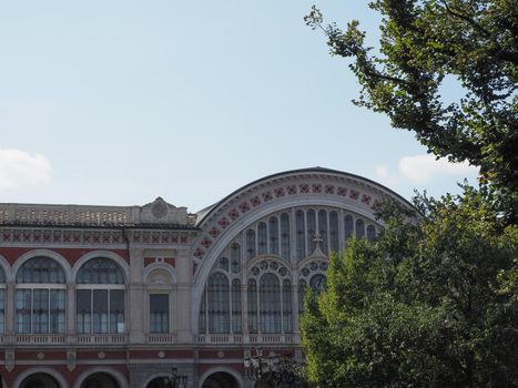 Torino Porta Nuova railway station in Turin, Italy