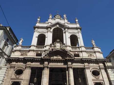 Santissima Annunziata parish church in Turin, Italy