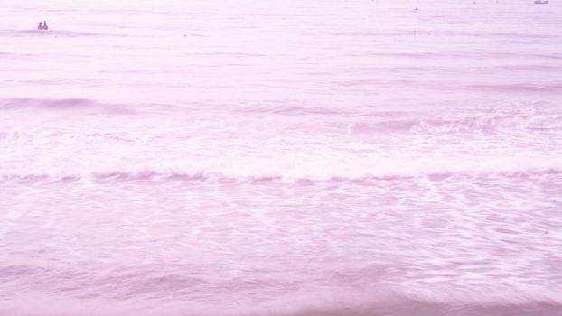 Real photo sea water waves, abstract background, nature power, pale light pink more tone in stock.