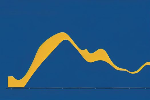 Candlestick graph chart of stock and forex market to represent the revenue growth the stock market crashed from covid and war and waiting for reverse trend to investing in growth stocks , A U1 1
