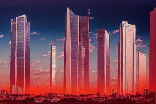 cartoon drawing NAIROBI KENYA 00 Nairobi is the capital city in Kenya one of the most growing towns in Africa having amongest the most tallest buildings in Africa , style U1 3