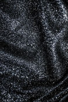 Luxe glowing texture, night club branding and New Years party concept - Silver holiday sparkling glitter abstract background, luxury shiny fabric material for glamour design and festive invitation