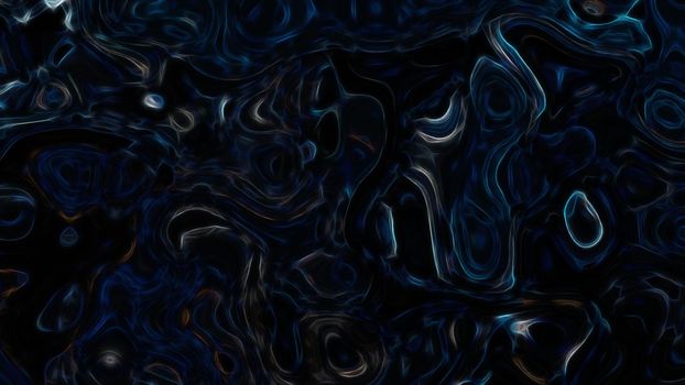 Abstract textured dark fractal liquid background