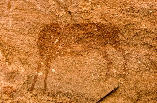 petroglyphs of the archaeological site of twyfelfontein, africa, namibia