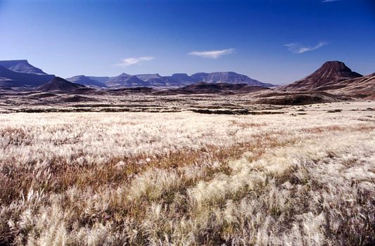 panoramic view of the damaraland region