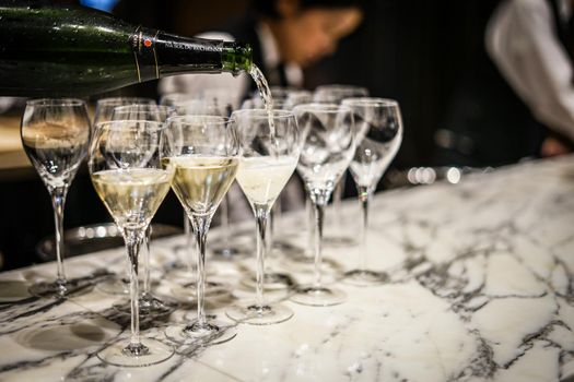 Fashionable Wine Glass Images. Shooting Location: Tokyo metropolitan area