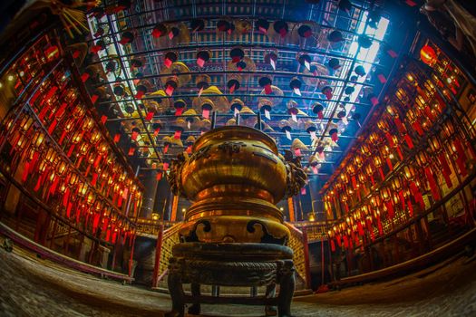 Hong Kong, Natsu Temple. Shooting Location: Hong Kong Special Administrative Region