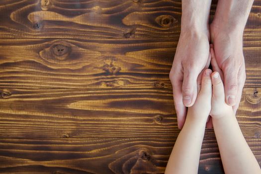 hands people. Selective focus. Family hands couple.