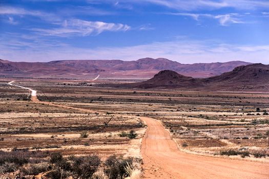 panoramic view of the namib naukluft park, Hardap, Namibia, Africa