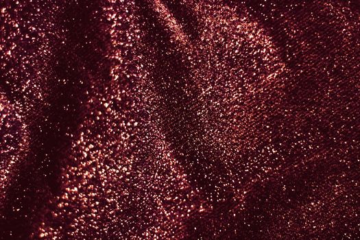 Luxe glowing texture, night club branding and New Years party concept - Red holiday sparkling glitter abstract background, luxury shiny fabric material for glamour design and festive invitation