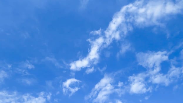 white clouds on the blue sky perfect for the background