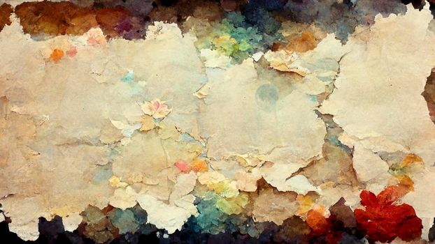Watercolor abstract background, rainbow, hand-painted texture, watercolor stains. Design for backgrounds, wallpapers, covers and packaging