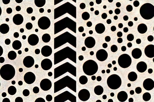 Abstract dots pattern print, for t shirt, apparel, fabric or wrapping. 2d is seamless and repeatable.