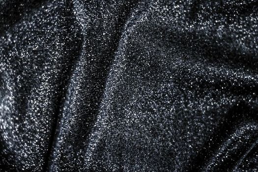 Luxe glowing texture, night club branding and New Years party concept - Silver holiday sparkling glitter abstract background, luxury shiny fabric material for glamour design and festive invitation