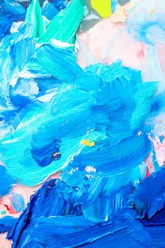 Painted texture, artistic backdrop and modern painting concept - Abstract acrylic paint strokes, art brush flatlay background