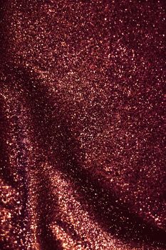 Luxe glowing texture, night club branding and New Years party concept - Red holiday sparkling glitter abstract background, luxury shiny fabric material for glamour design and festive invitation