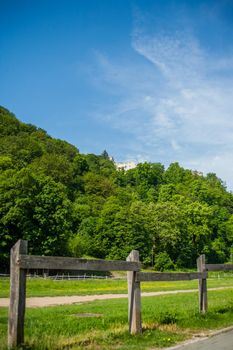 Ruins of ancient old town in Samobor, Croatia.