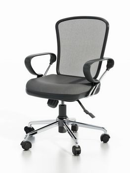 Office chair isolated on white background. 3D illustration.