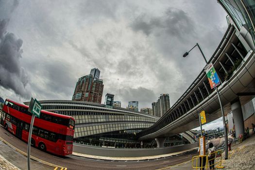 Hong Kong cityscape. Shooting Location: Hong Kong Special Administrative Region