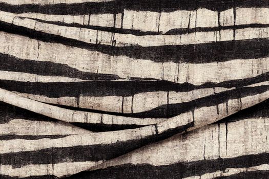Rustic mottled charcoal grey french linen woven texture background. Worn neutral old vintage cloth printed fabric textile. Distressed all over print . Irregular uneven stained rough grunge effect.