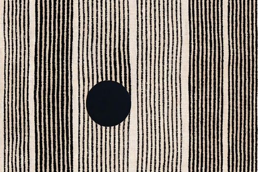 Monochrome Distressed Canvas Textured Broken Striped Seamless Pattern