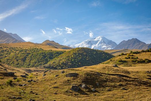 North Caucasus, high mountains of Ossetia