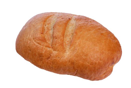 bread isolation on the white background