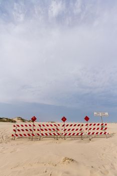 End of the road on South Padre Island, TX.