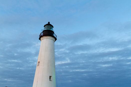 Port Isabel Lighthouse near South Parde Island, TX.