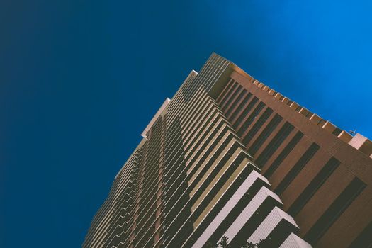 Image of high-rise apartment group in Tokyo. Shooting Location: Tokyo metropolitan area