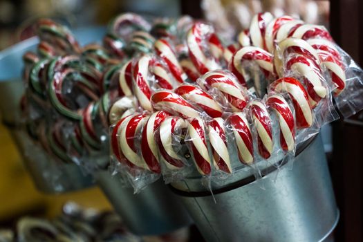 Gourmet hard candies for Christmas holidays.