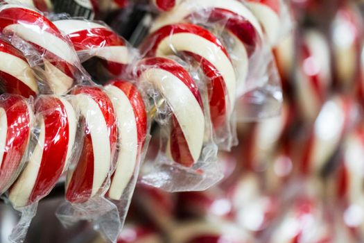 Gourmet hard candies for Christmas holidays.