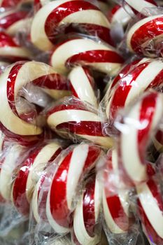 Gourmet hard candies for Christmas holidays.