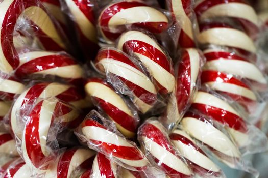 Gourmet hard candies for Christmas holidays.