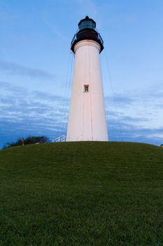 Port Isabel Lighthouse near South Parde Island, TX.