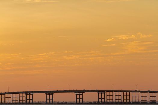 Sunset at South Padre Island, TX.