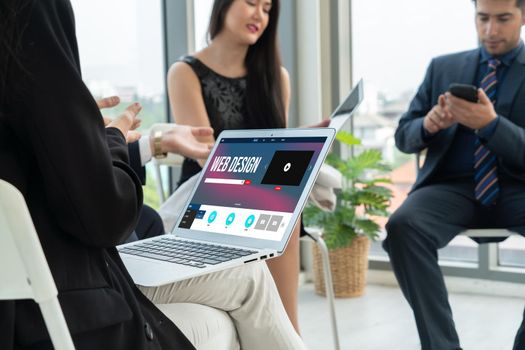 Website design software provide modish template for online retail business and e-commerce