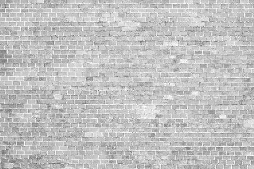 Old white Brick Wall. An ancient fortress. Medieval red brick building. Big Brick wall background texture.