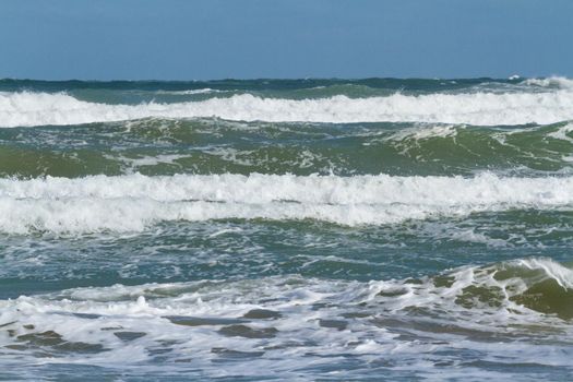 Beach of South Padre Island, TX.