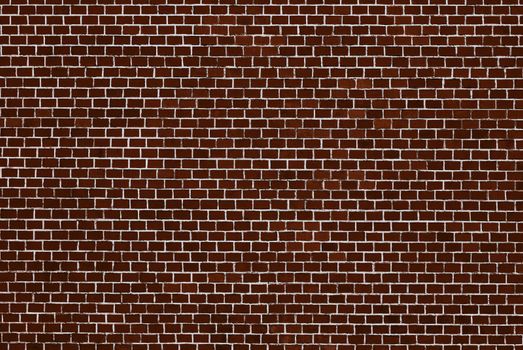 Old Red Brick Wall. An ancient fortress. Medieval red brick building. Big Brick wall background texture.