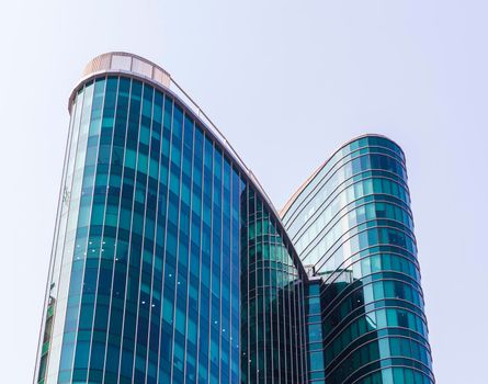 Facade of a modern building.