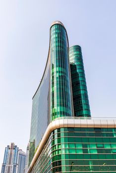 Facade of a modern building.