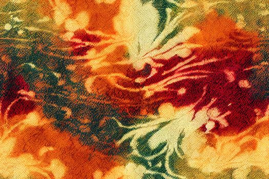 Artistic geo deep dye geo tie dye stripe, check beige cream brown coloured boho Pattern seamless Dyed Print pattern design . Abstract Texture Hand Ethnic Batik for runner carpet, rug, scarf, curtain