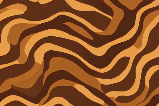 Soft blurry ikat gradient ombre seamless repeat pattern in natural terra cotta desert colors. Abstract landscape, ancient weaving. Great for home decor, fashion, stationary. Generative art.