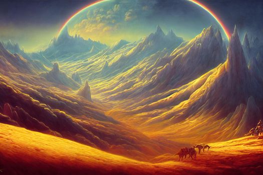 Epic Fantasy Landscape