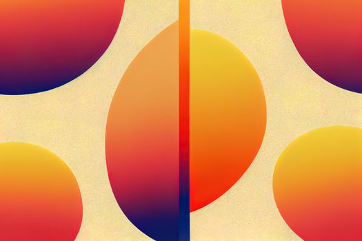 Autumn gradient background in warm orange and yellow