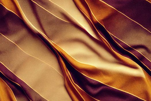 brown watercolor effect scarf pattern design