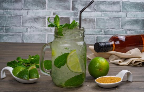 cool summer mojito