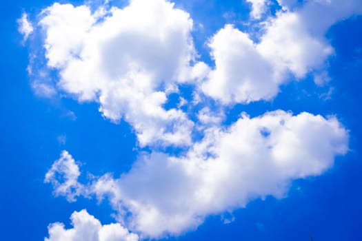 blue sky background with clouds