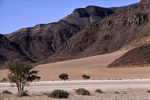 panoramic view of the namib naukluft park, Hardap, Namibia, Africa